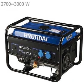 موتور برق بنزینی هیوندای مدل HG-5356 ظرفیت ۳ کیلووات تک فاز